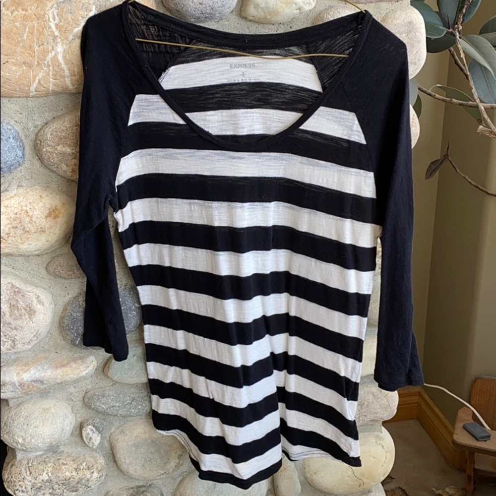 2for $20 Express 3/4 sleeve shirt